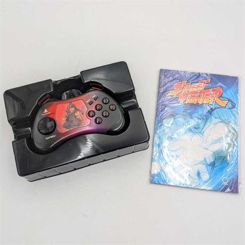 Street Fighter 15th Anniversary Akuma Controller - PS2 Tilbehør (B Grade) (Genbrug) 